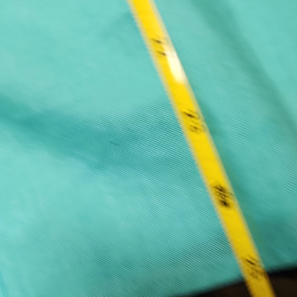 Chic Turquoise Button Down Shirt - Picture 7 of 8